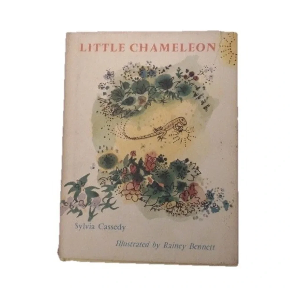 RARE Little Chameleon by Sylvia Cassedy Illustrated First Edition 1966 World Pub